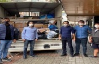 Alanya CHP Gençlik'ten İzmir'e destek