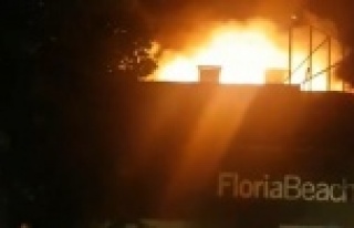 Alanya'da otelde korkutan yangın