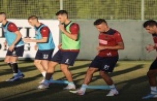 Alanyaspor, Trabzonspor maçı hazırlıklarına devam...