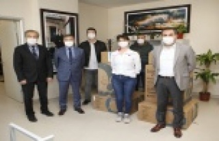 AÜ Hastanesi’ne ventilasyon cihazı bağışı