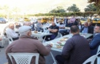 Başkan Yücel taksicileri dinledi