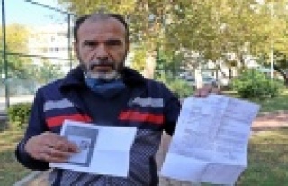 Çalınan kimlik kartını çıkartmak için gitti,...