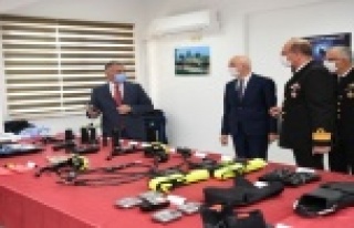 İçişleri Bakan Yardımcısı Erdil ve Vali Yazıcı...