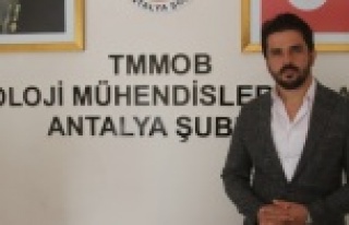 Jeoloji Mühendisleri Odası'ndan Antalya ve...