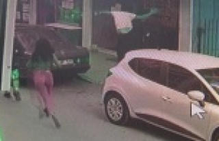 Kaçan hırsıza uçan tekme