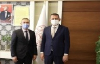 Kaymakam Ürkmezer’den Müdür Er’e ziyaret