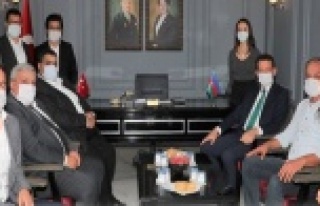 Kaymakamdan İyi Parti'ye iadei ziyaret