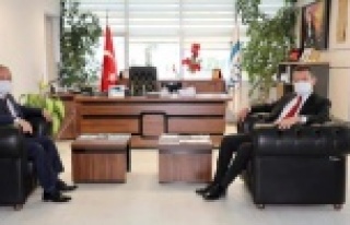 Kaymakamdan SGK'ya ziyaret