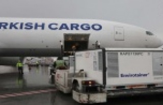 Korona virüs aşılarını Turkish Cargo taşıyor
