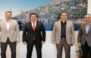 Müdür Yılmaz’a hayırlı olsun ziyareti!