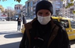 Ticari taksicinin 'koronalı müşteri'...