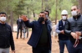 Yücel 'Macera Parkı'na hız verdi