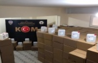 15,5 ton sahte içki yılbaşı öncesi piyasaya sürülmeden...