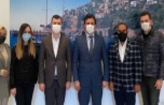 AK Gençlik ziyaret turunda