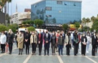 Alanya'da kadınlar 5 Aralık için toplandı