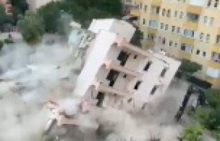 Alanya'da yürekleri ağza getiren apartmanın...