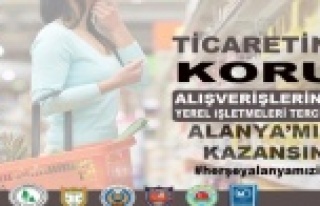 Alanya'daki odalardan yerel işletmelere destek...