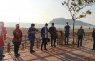 Alanya Gençlik Merkezi'nden farkındalık etkinliği