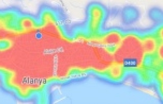 Alanya HES'te kıpkırımızı oldu