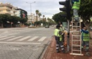 Alanya’daki sinyalizasyon üniteleri yenileniyor