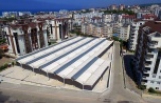 Avsallar Modern Kapalı Pazar Yeri tamamlandı