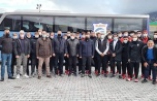 Başkan Yücel, Kestelsporla deplasman yolunda