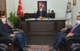 Büyükşehirden Kaymakam Ürkmezer'e brifing