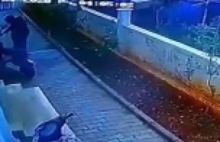 Hırsızın gözüne kestirdiği elektrikli bisikleti...