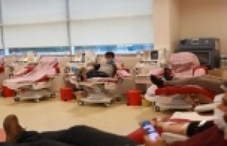 Kan bağışı hafta sonu kısıtlaması kapsamında...