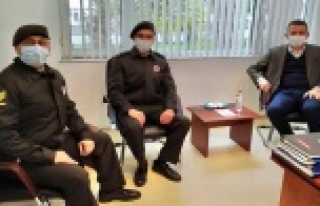 Kaymakam Ürkmezer'den Alanya Askerlik Şubesine...