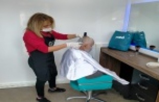 Kırsal bölgelerde ücretsiz kuaför hizmeti