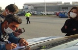 Kısıtlamada polise yakalanınca "Herkes dışarda"...