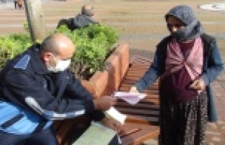 Maskesiz yakalanan hamile dilenci kadın: " 50...