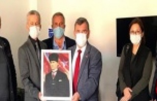 Müdür Uzun'a CHP'den ziyaret