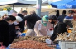 Vaka artışının devam ettiği Antalya'da pazar...