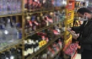 Yılbaşı öncesi alkollü içki satış yerleri...