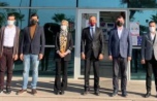 Ak Gençlik'ten Gençlik Merkezi'ne ziyaret