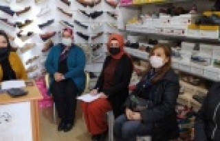 AK Kadınlar Alanya'da ziyaret turunda