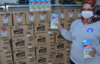 Alanya'da 545 haneye 4360 litre süt dağıtılacak