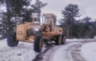 İşte Alanya, Gündoğmuş ve Gazipaşa'da kardan...