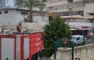 Alanya’da korkutan yangın