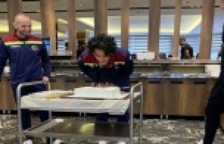 Alanyaspor’da Tayfur Bingöl’ün doğum günü...