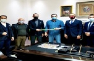 Alanyastars Hokey Kulübü yönetimi teşekkür ziyaretlerine...