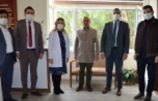 Aldemir'e hayırlı olsun ziyareti