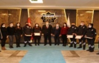 ALKÜ'de ilk kursiyerler sertifikalarını aldı