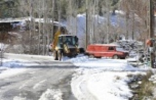 Antalya'da karla mücadele mesaisi devam ediyor