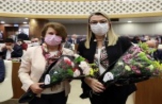 ATB’den büyükşehir meclis üyelerine çiçek