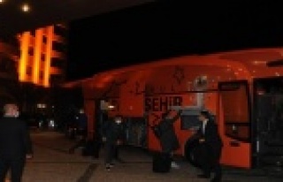 Başakşehir kafilesi Alanya'da