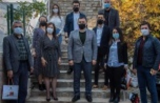 Başkan Yücel'den AGC'ye ziyaret