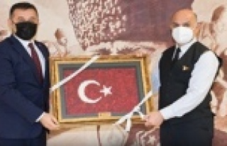 Başkan Yücel’den General Başoğlu’na ziyaret